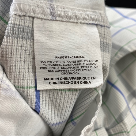 Sz 32 Nike Golf Flat Front Shorts - Picture 7 of 9